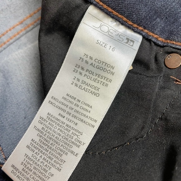 JOE’S jeans medium dark blue sz 16 - Picture 8 of 8